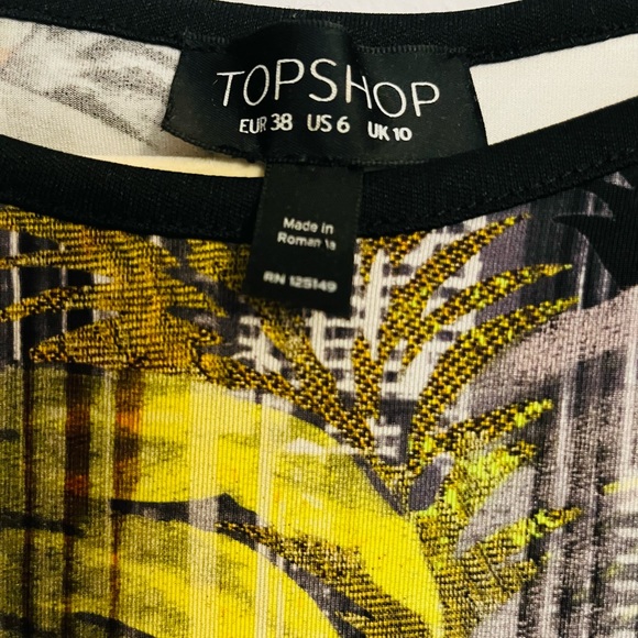 Topshop Tube dress . Just past knee. Really flattering and comfortable - Picture 2 of 3